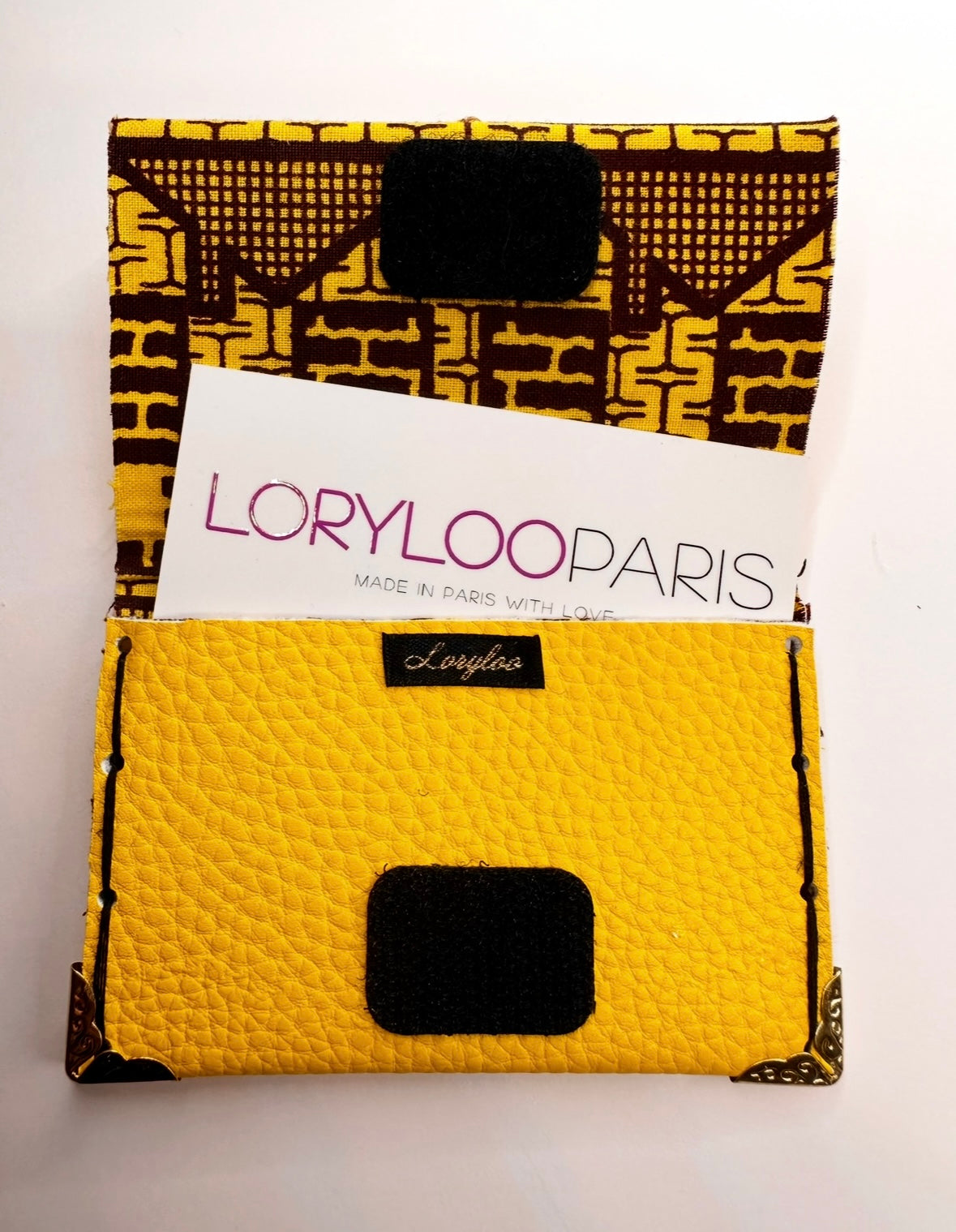 Le porte carte MINIMALIST WAX
