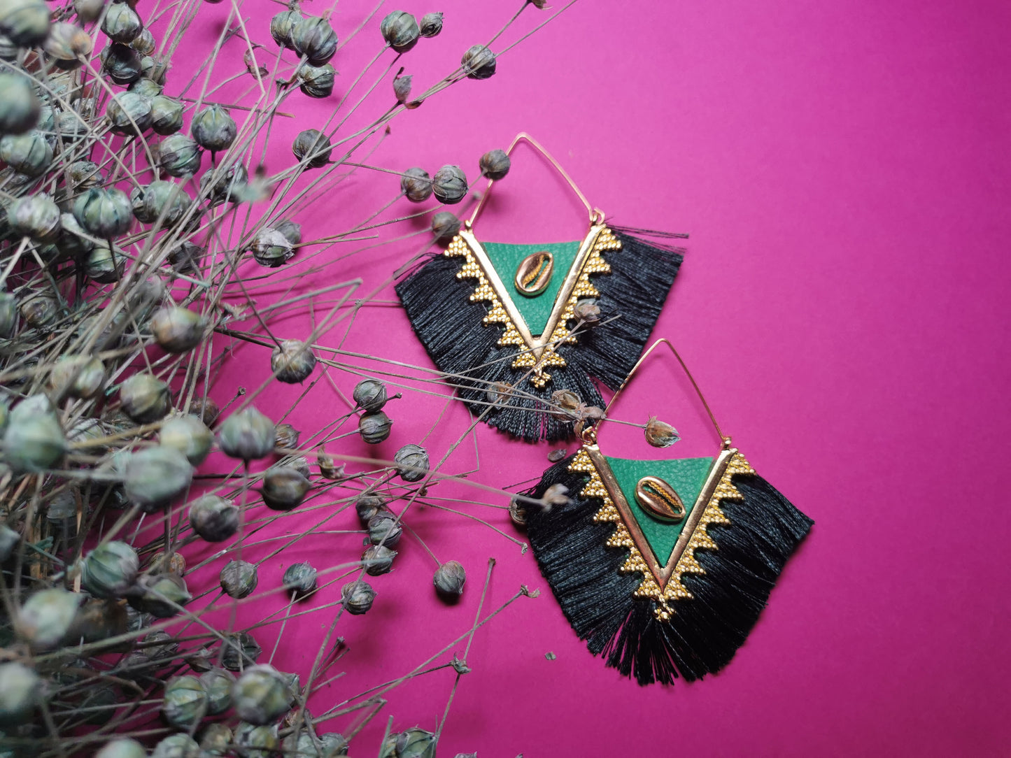 Boucles d'oreilles CAURICUIR