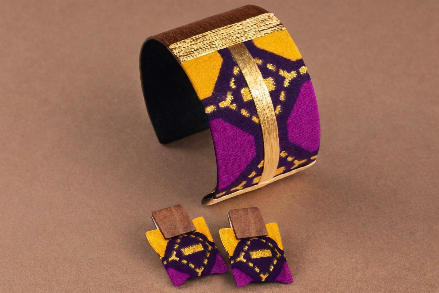 bracelet en wax, tissu wax, bijoux nz wax 