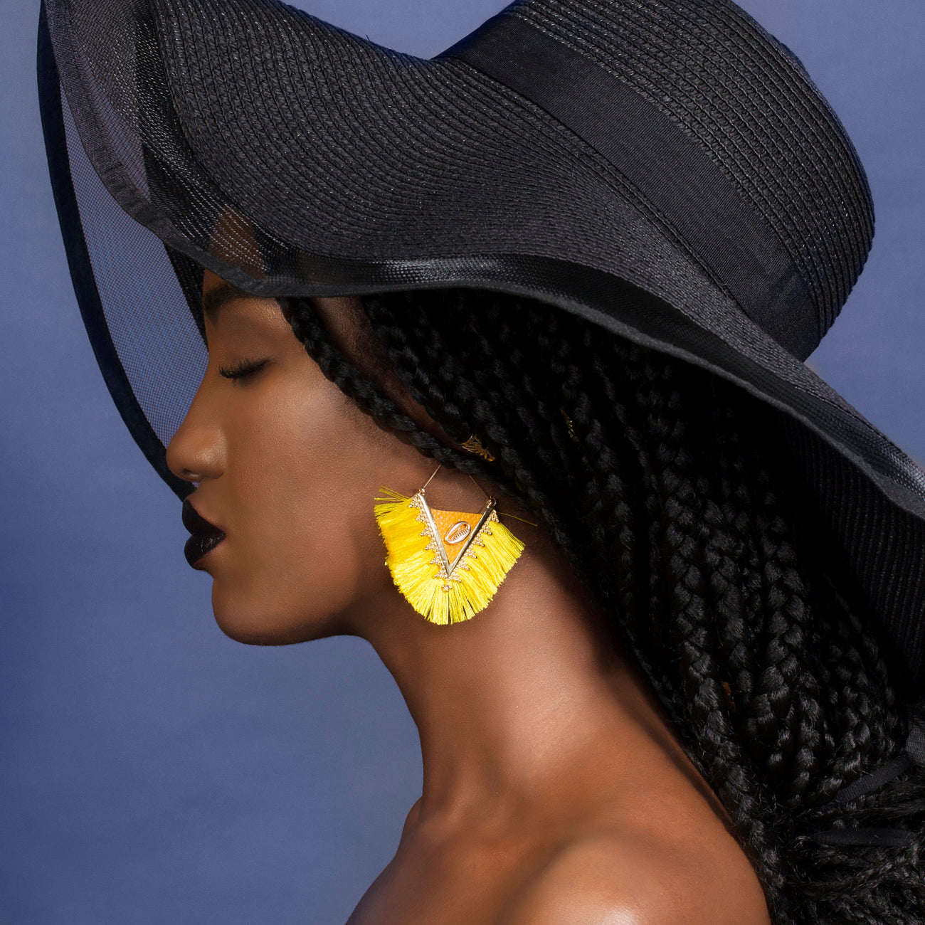 Boucles d'oreilles CAURICUIR